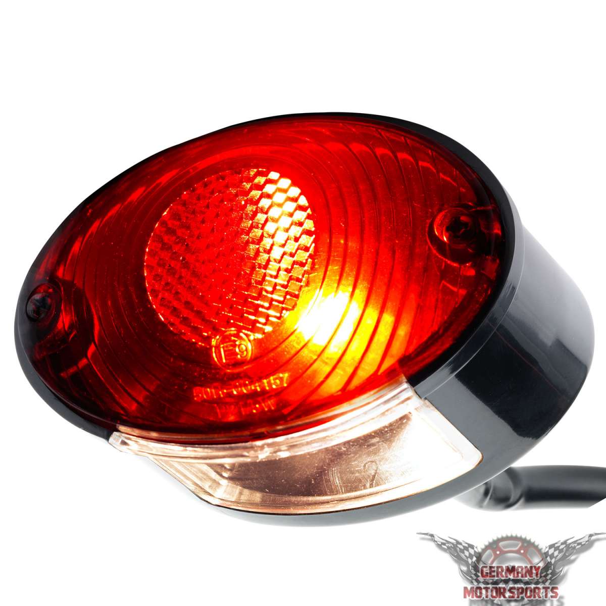 Motorrad LED Rücklicht Cateye GERMANY MOTORSPORTS