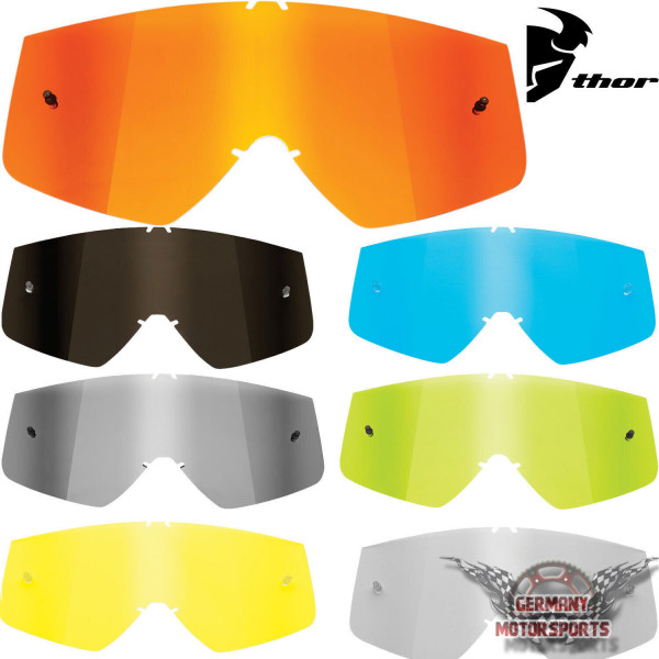 Thor Ersatz Glas Visier Hero Enemy Ersatzvisier MX Brille Goggle Ersatzvisier